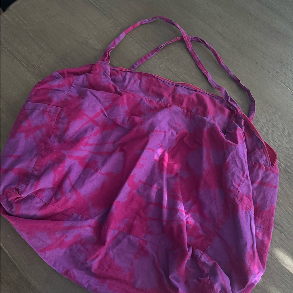 Zara Pink and Purple Tote Bag